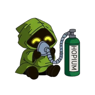 Hooja on a hopium tank