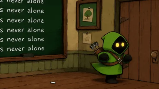 NEVER ALONE